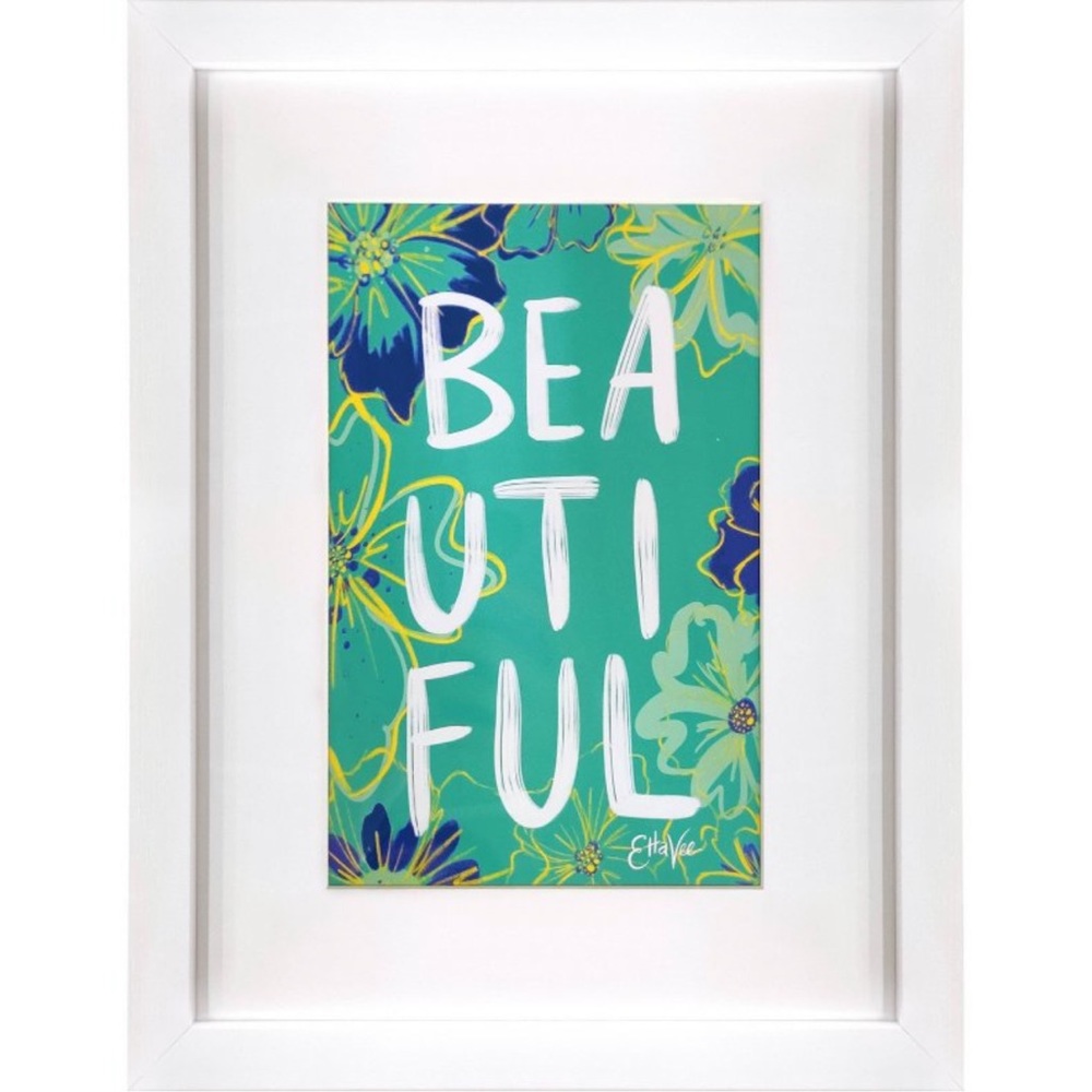 5/$25 EttaVee Beautiful framed wall art